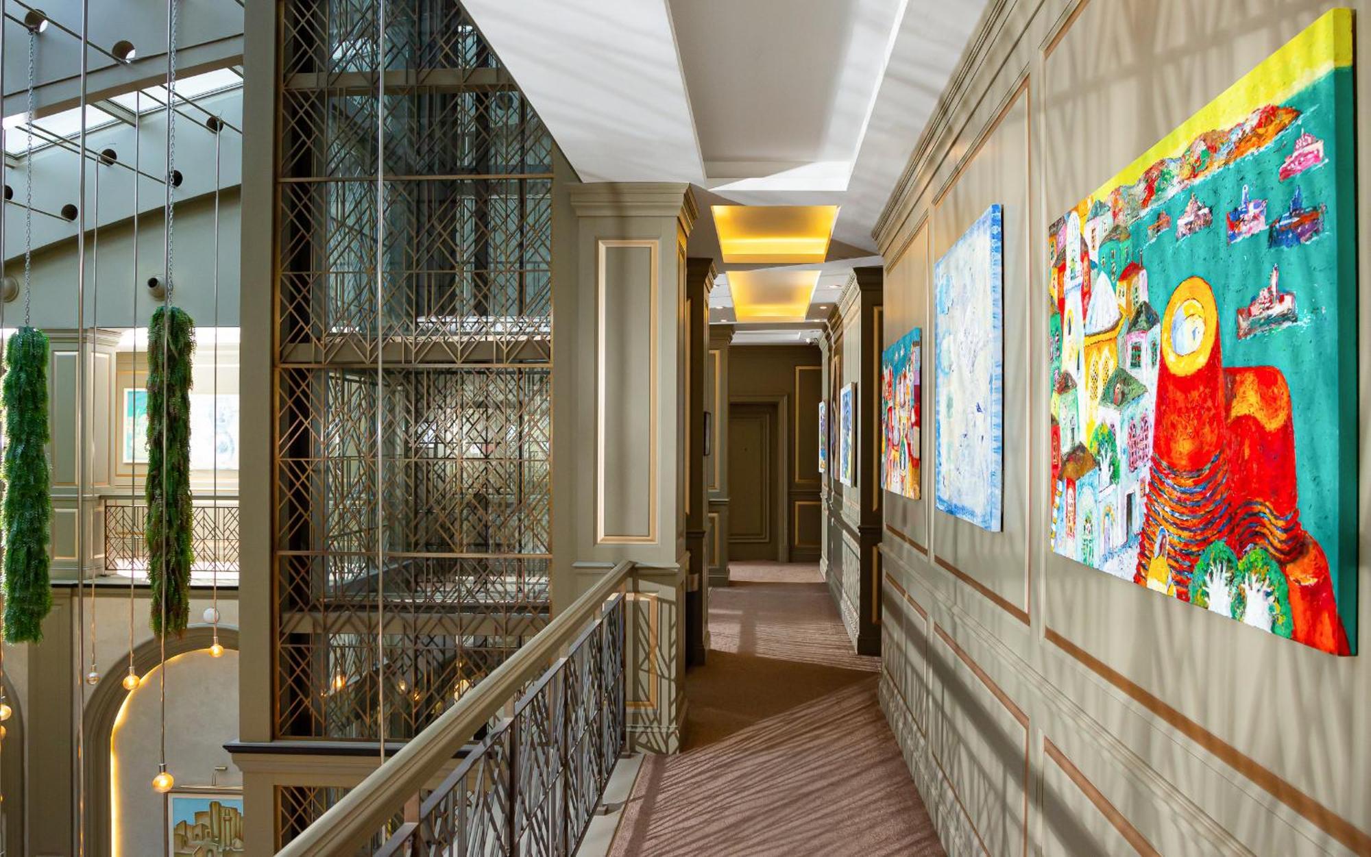 Art Gallery Hotel Bakoe Buitenkant foto